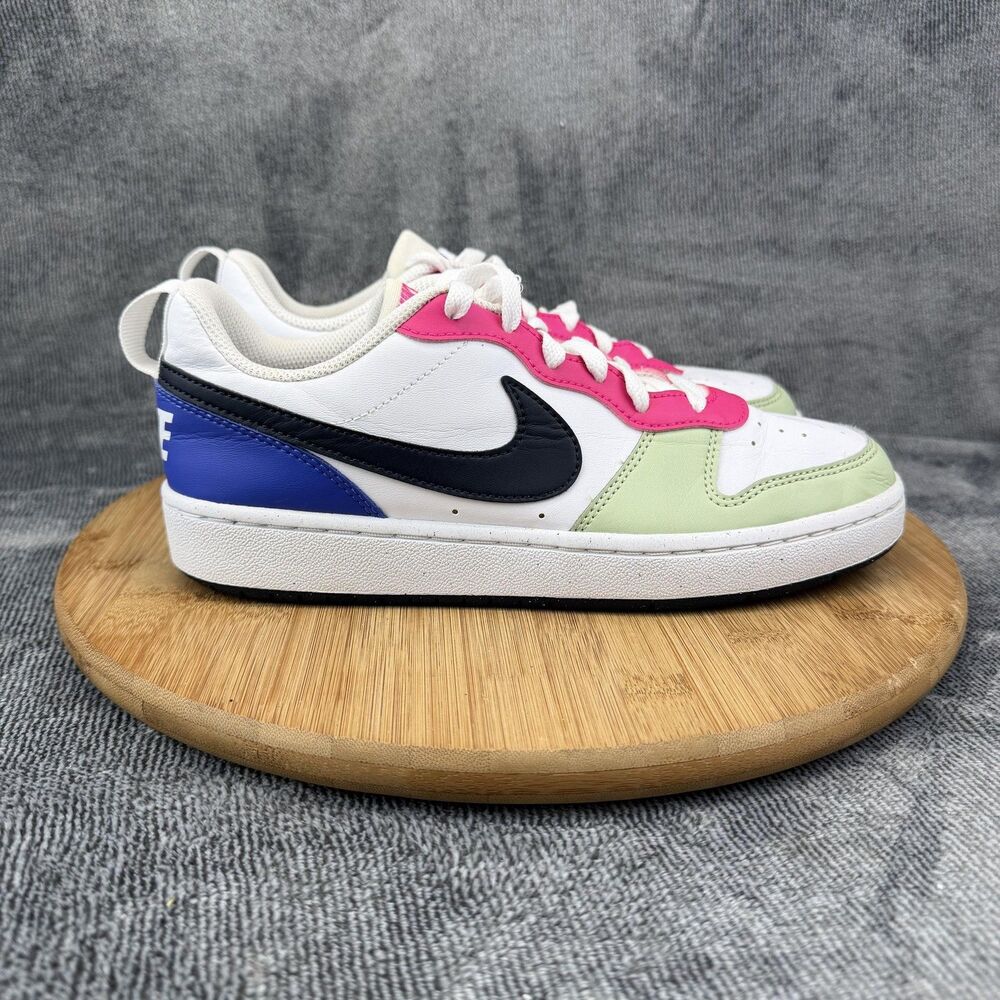 Nike Court Borough Low Shoes Boys Size 6.5Y Multicolor Sneakers DV5456-108